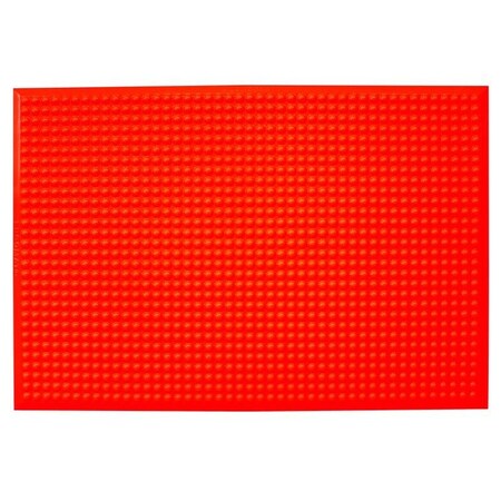 Ergomat Infinity Bubble Red 4ft x 20ft Anti-Fatigue Floor Mat IN0420-R